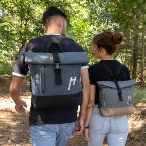 Haberland pakaftas "keep rollin" single bag keep rollin anthr./black