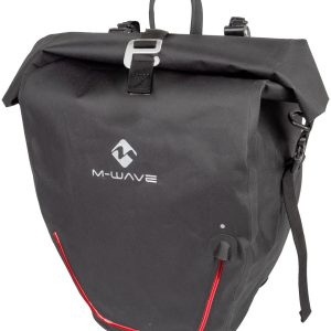 M-WAVE pakaftas "downtown ridebag evident" single bag downt. fasi trousers velcro fastener "color clett"self-service package, 3m scotchlite reflective material30mm width, pair, certified to en 13356