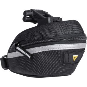 Topeak zadeltas wedge pack ii s, 0.8l, zwart
