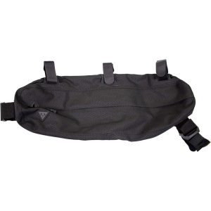 Topeak frametas midloader 6l zw, nylon straps, zwart