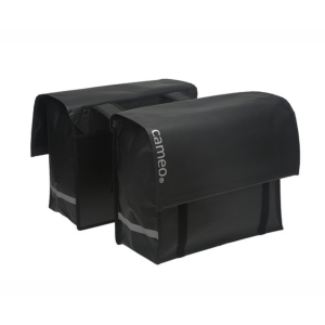 Newlooxs New looxs dubbele tas bisonyl zwart 46l