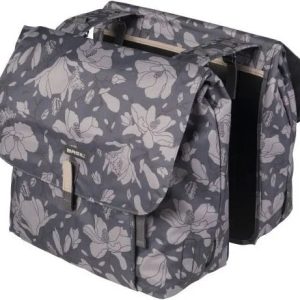 Dubbele fietstas Basil Magnolia 35 Liter - Blackberry