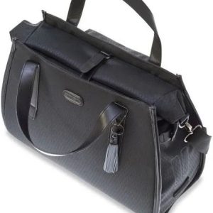 Basil Noir Business Bag enkele Fietstas - Schoudertas - Handtas - 17 liter - Zwart