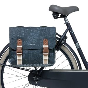 Dubbele fietstas Basil Boheme Carry All - 35 Liter - Blauw