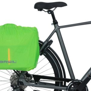 Basil b-safe commuter nordlicht - laptoptas - 17 liter - olijf groen