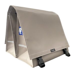 Clarijs tas dubbel xl taupe mat 46 ltr