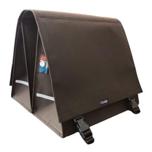 Clarijs tas dubbel xcelent xl bruin