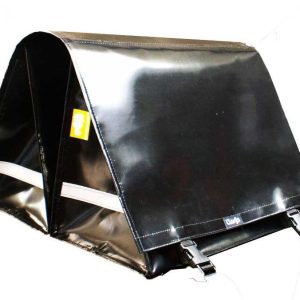 Clarijs tas dubbel posttas xxl zwart