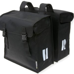 Basil Mara XXL Dubbele fietstas 47 liter - Zwart