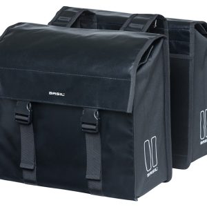 Basil Urban Load Dubbele fietstas 53 liter - Zwart
