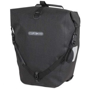 Ortlieb Back-Roller High Visibility QL2.1 Voor- en Achtertas 20L Achterwiel - Zwart