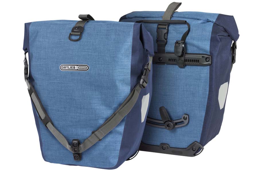 Ortlieb Back-Roller Plus QL2.1 Fietstassen 20L Achterwiel x2 - Blauw