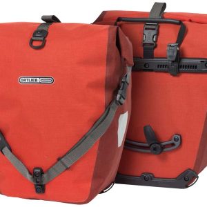 Ortlieb Back-Roller Plus QL2.1 Fietstassen 20L Achterwiel x2 - Rood