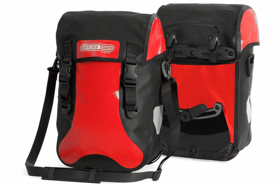 Ortlieb Sport-Packer Classic QL2.1 Fietstassen 15L x2 - Rood