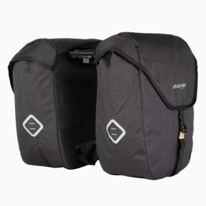 Atran Velo Zap Dubbele Fietstas AVS Adapter 25L Zwart