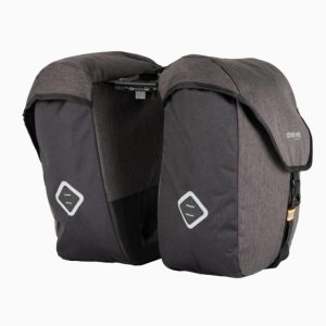 Atran Velo Zap Dubbele Fietstas AVS Adapter 25L Zwart/grijs