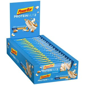 PowerBar Protein Nut2 Energiereep Witte Chocolade Amandelen x18