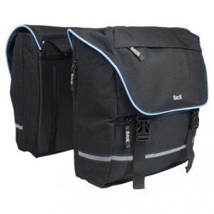 Beck SPRTV Dubbele Fietstas - Blauw | Zwart