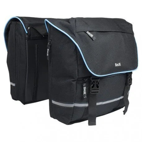 Beck SPRTV Dubbele Fietstas - Blauw | Zwart