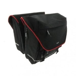 Beck SPRTV Dubbele Fietstas - Rood | Zwart