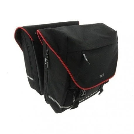 Beck SPRTV Dubbele Fietstas - Rood | Zwart