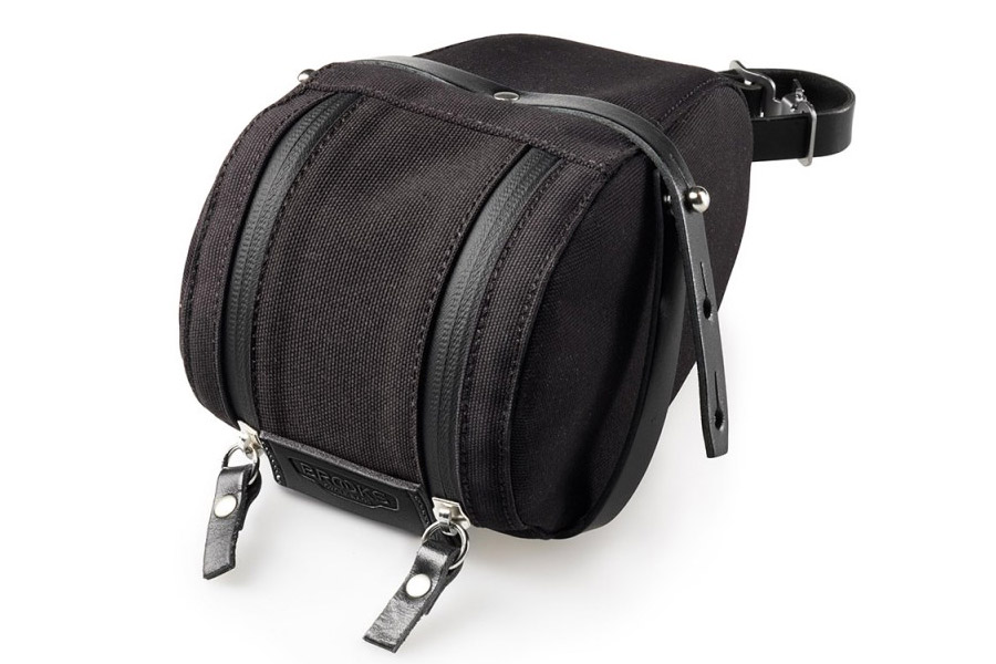 Brooks Isle of Wight Zadeltas Large - Zwart