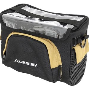 Massi CM223 Stuurtas 7,1 liter - Zwart/Geel