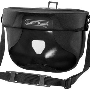 Ortlieb Ultimate Six Free Tas 6.5L Stuur - Zwart
