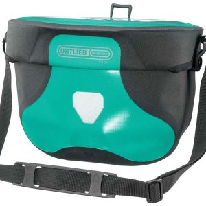 Ortlieb Ultimate Six Free Tas 6.5L Stuur - Turquoise