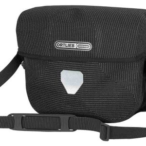 Ortlieb Ultimate Six High Visibility Tas 7L Stuur - Zwart