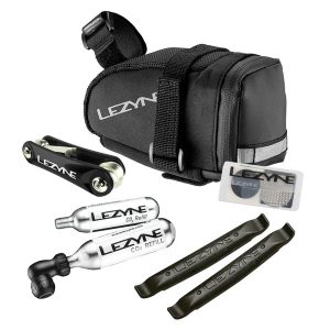 Lezyne M Caddy Zadeltas CO2-Kit - Zwart