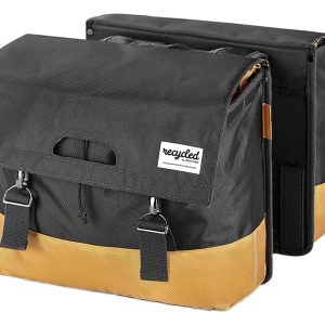 Urban Proof Recycled Fietstas Dubbel 40L - Geel