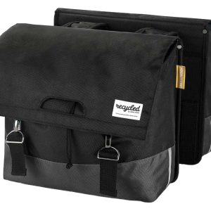 Urban Proof Recycled Fietstas Dubbel 40L - Grijs