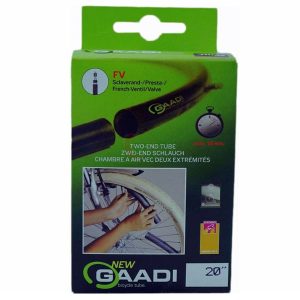 Gaadi FV47 20x1.90/2.10 Presta Binnenband Zwart