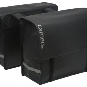Cameo dubbele fietstas Cameo Bisonyl 46L zwart (170.533)