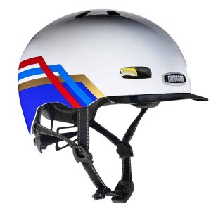 Nutcase Street Helm Vantastic Notion Metallic MIPS - Wit