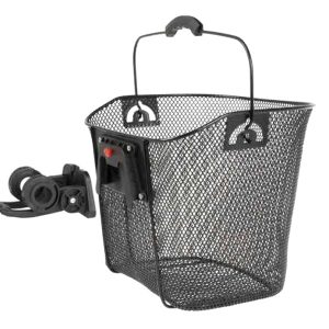 Zwarte Mandje met handvat (Stuur)