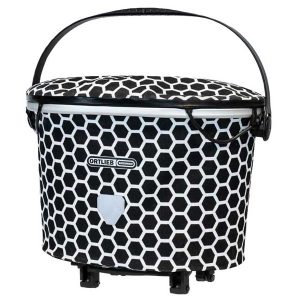 Ortlieb Up-Town Rack Design Mand 17.5L Achterkant - Zwart