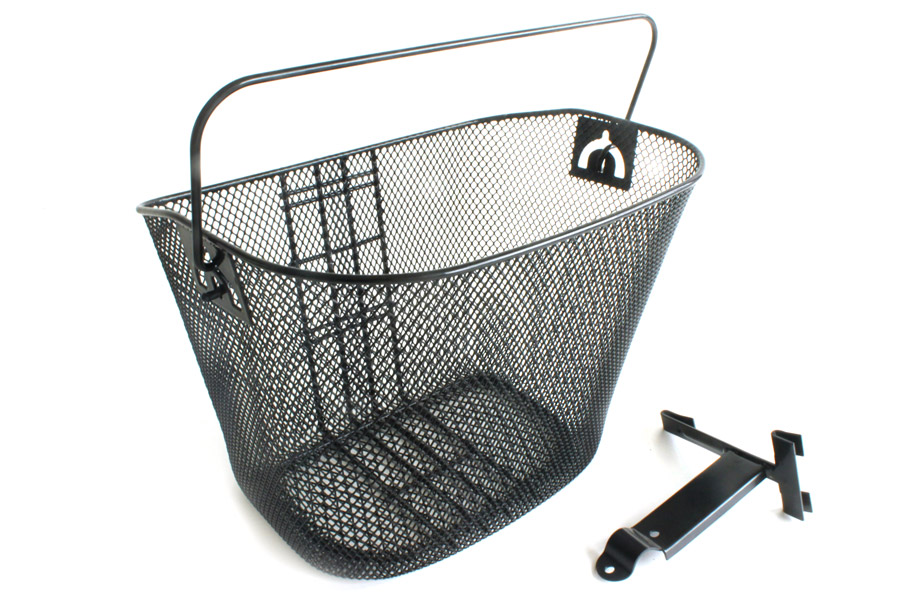 Zwarte Mandje met handvat (Stuurpennen)