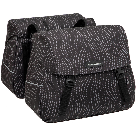 New Looxs Joli Alma dubbele tas 37 liter waterafstotend zwart