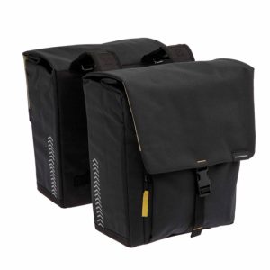 New Looxs Tulum Dubbele Fietstas 32 Liter Pet Zwart