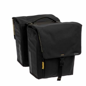 New Looxs Tulum MIK Dubbele Fietstas 32 Liter Pet Zwart