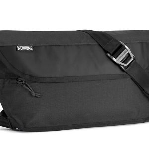 Chrome Simple Messenger Koerierstas - Zwart